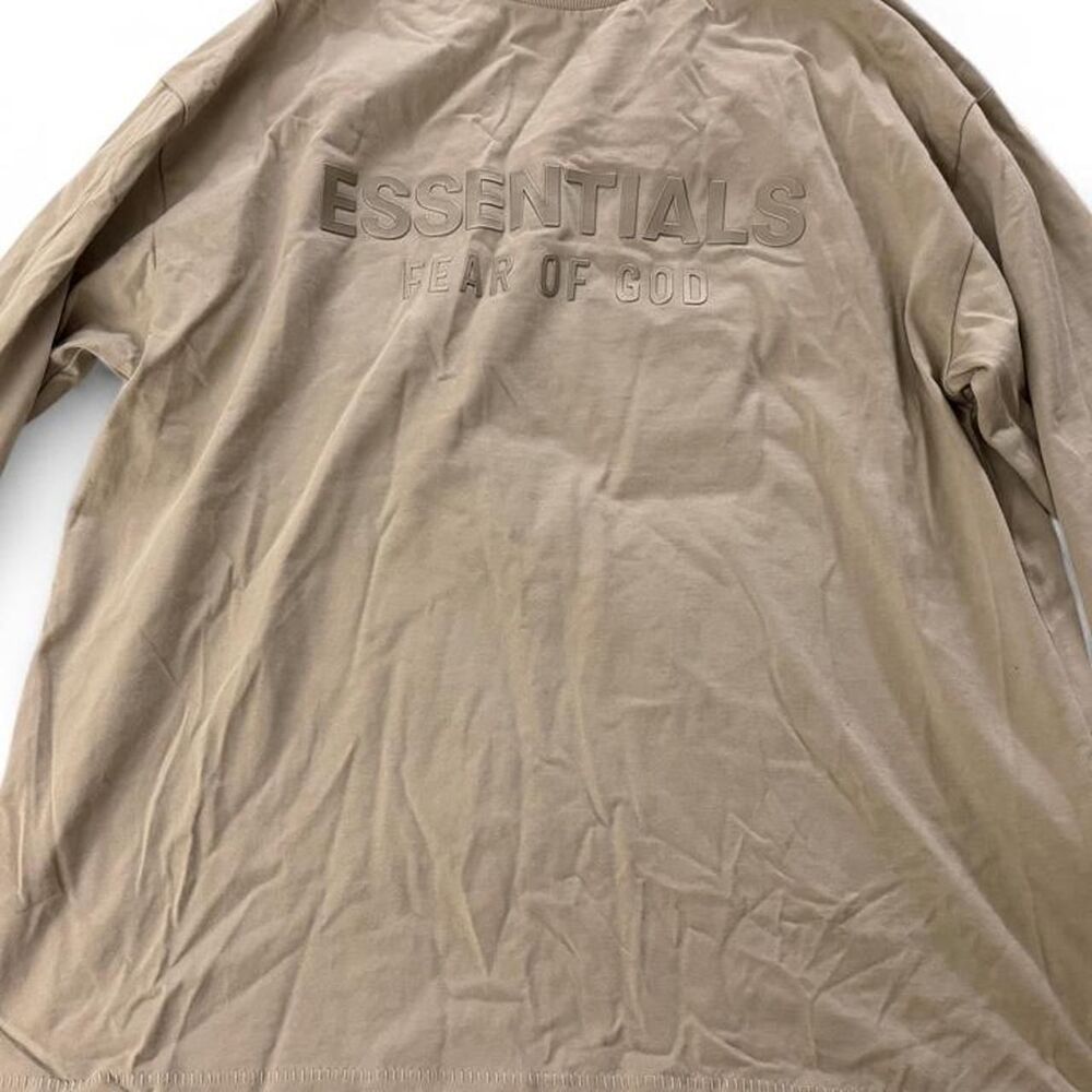 Fear-of-god Tan and Cream T-shirt